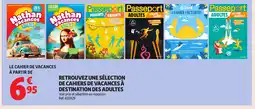 Auchan Retrouvez une sélection de cahiers de vacances à destination des adultes offre