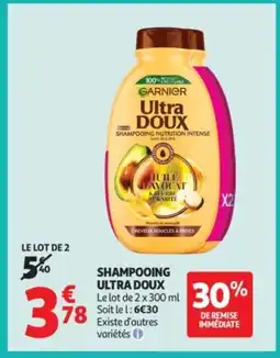 Auchan Supermarché Shampooing ultra doux offre