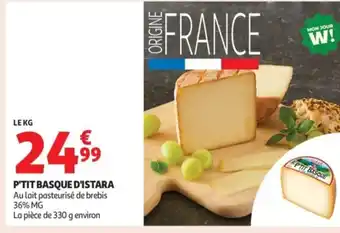 Auchan Supermarché P'tit basque d'istara offre