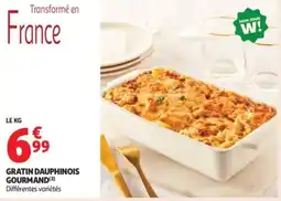 Auchan Supermarché Gratin daupphinois gourmand offre