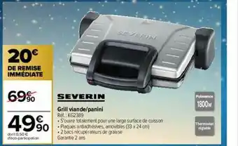 Grill Viande - Panini Severin
