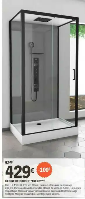 E.Leclerc Brico Cabine De Douche offre