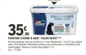 E.Leclerc Brico Peinture Cuisine & Bain offre