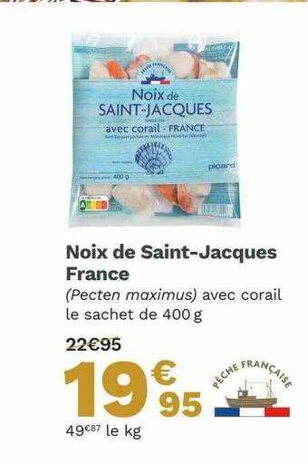 Picard Noix De Saint-jacques France offre