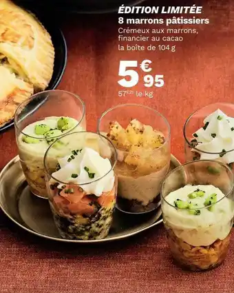8 Marrons Pâtissiers