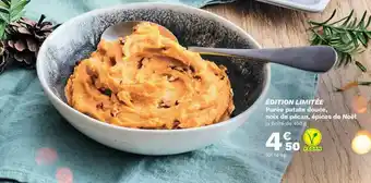 Picard Purée Patate Douce, Noix De Pécan, épices De Noël offre
