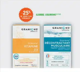E.Leclerc Parapharmacie Gamme Granions offre