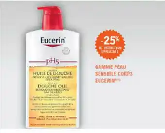 E.Leclerc Parapharmacie Gamme Peau Sensible Corps Eurcerin offre