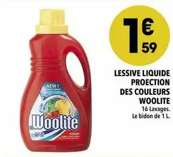 Supeco Lessive Liquide Protection Des Couleurs Woolite offre