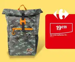 Carrefour Sac à dos isotherme 18 L offre
