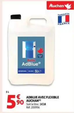 Auchan AdBlue avec flexible Auchan offre