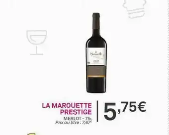 La Marouette Prestige Merlot