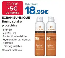Costco Brume solaire protectrice offre