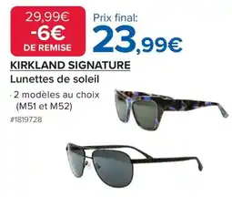 Costco Lunettes de soleil offre
