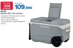 Costco Glacière 137 canettes offre