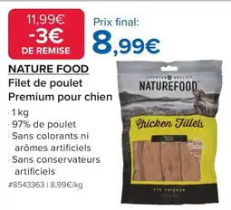 Costco Filet de poulet premium pour chien offre