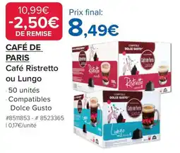 Costco Café ristretto ou lungo offre