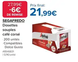 Costco Dosettes souples café corsé offre