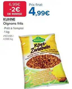 Costco Oignons frits offre