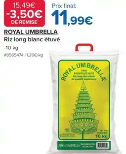 Costco Riz long blanc étuvé offre