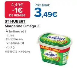 Costco Margarine Oméga 3 offre