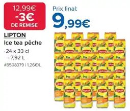 Costco Ice tea pêche offre
