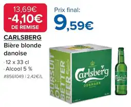 Costco CARLSBERG Bière blonde danoise offre
