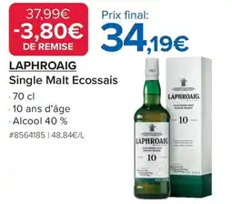 Costco Single malt ecossais offre