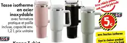 TEDi Tasse isotherme en acier inoxydable offre