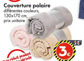 TEDi Couverture polaire offre