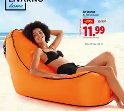 Lidl Livarno home Air Lounge offre