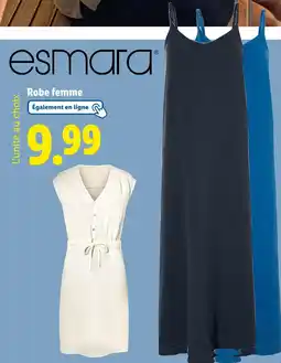 Lidl esmara Robe femme offre