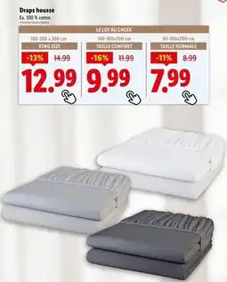 Lidl Draps housse offre