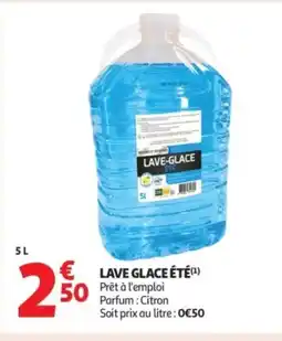 Auchan Supermarché Lave glace été offre