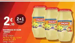 E.Leclerc AMORA Mayonnaise de dijon offre