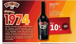 E.Leclerc BAILEYS Creme de whisky offre
