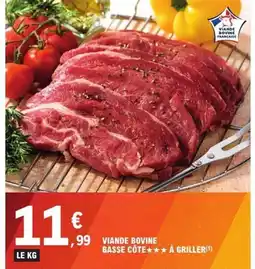 E.Leclerc Viande bovine basse côte à griller offre