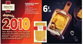 E.Leclerc MAISON TINO Parmentier de bœuf offre