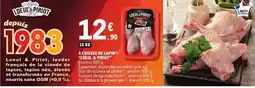E.Leclerc LOEUL & PIRIOT 4 cuisses de lapin offre