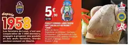 E.Leclerc LOUÉ Poulet fermier label rouge igp volaille du maine offre