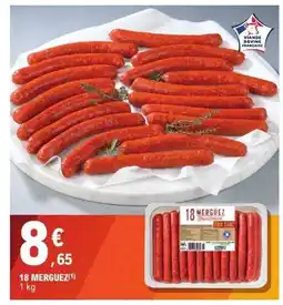 E.Leclerc 18 merguez offre