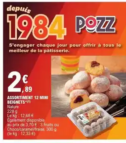 E.Leclerc Assortiment 12 mini beignets offre
