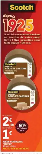 E.Leclerc SCOTCH Ruban d'emballage offre