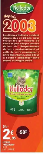 E.Leclerc NULLADOR Litière offre