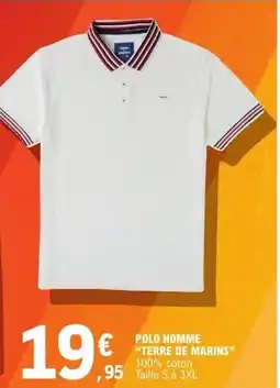 E.Leclerc Pollo homme terre de marins offre