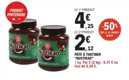 E.Leclerc NUSTIKAO Pâte à tartiner offre