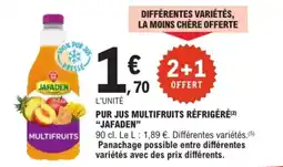 E.Leclerc JAFADEN Pur jus multifruits réfrigéré offre