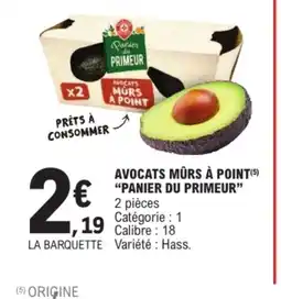 E.Leclerc Avocats mûrs à point offre