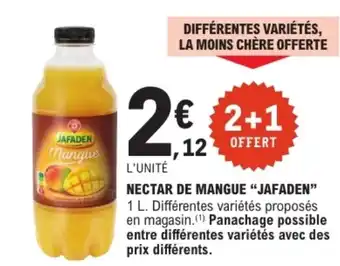 E.Leclerc JAFADEN Nectar de mangue offre