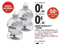 E.Leclerc VISIOR Liquide vaisselle offre
